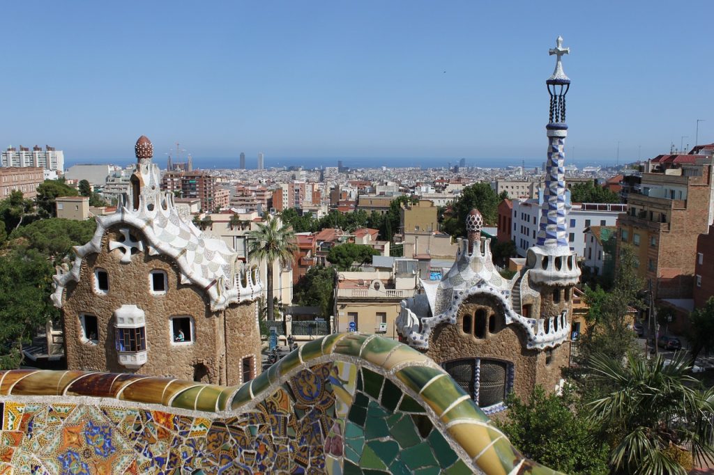 Parc Guell à Barcelone