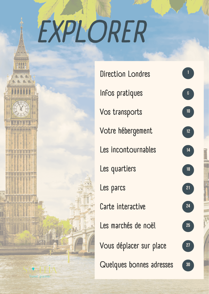 Séjour à Londres - week-end