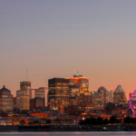 photo de Montréal au lever du soleil